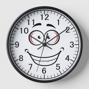 Horloge Big Eyes Big Smile Face