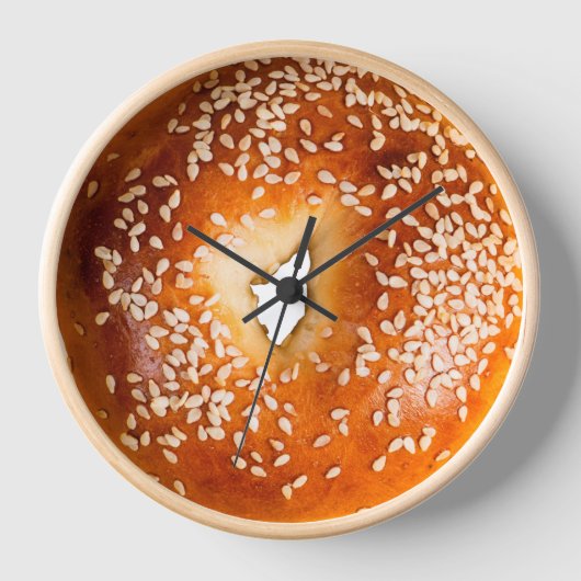 Horloge Big Sesame Bagel (Recto)