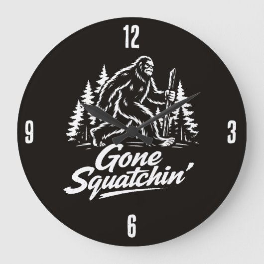 Horloge Bigfoot Sasquatch (Recto)