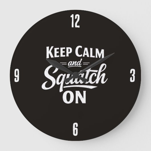 Horloge Bigfoot Sasquatch (Recto)