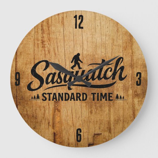 Horloge Bigfoot Sasquatch (Recto)