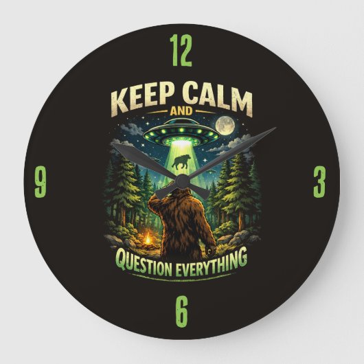 Horloge Bigfoot Sasquatch (Recto)