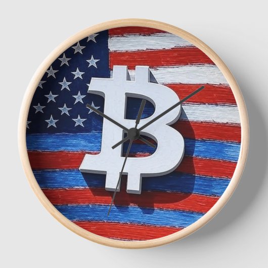 Horloge Bitcoin USA (Recto)