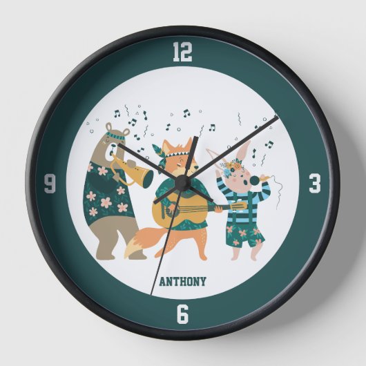 Horloge Bizarre Animaux (Recto)