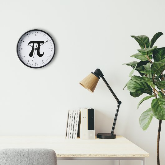 Horloge Black Digits de Math Pi