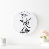 Horloge blanche avec couple dansant (Maison)