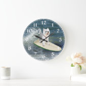 Horloge blanche du Terrier West Highland (Maison)
