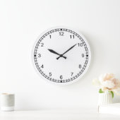 horloge blanche inverse (Maison)