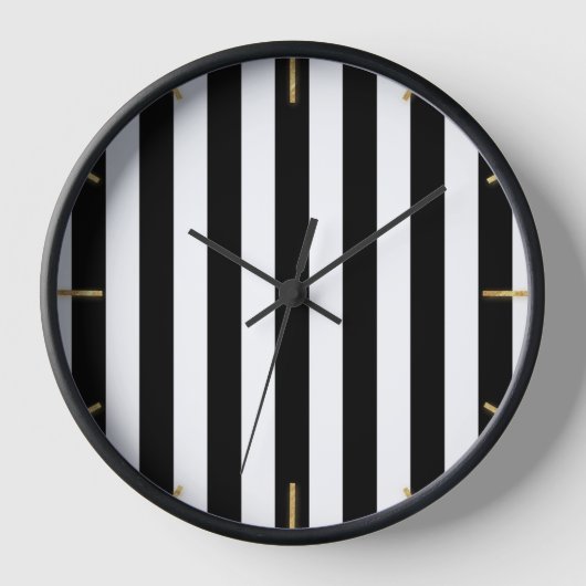 Horloge Blancs noirs (Recto)