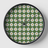 Horloge Blancs rond de marguerite (Recto)