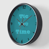 Horloge Bleu Cyan Turquoise Turquoise Printemps saison Cou (Angle)