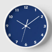 Horloge Bleu Royal Uni (Recto)
