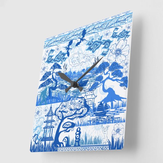 Horloge bleue (Angle)