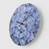 Horloge bleue Hydrangea (Angle)