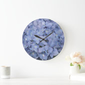Horloge bleue Hydrangea (Maison)