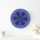 Horloge Bleue Illusion Optique (Maison)