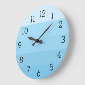 HORLOGE BLEUE STRIPEE (Angle)