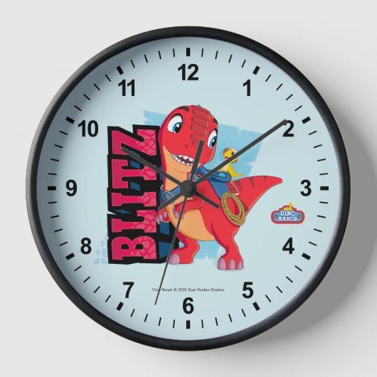 Horloge Blitz | Dino Ranch (Recto)