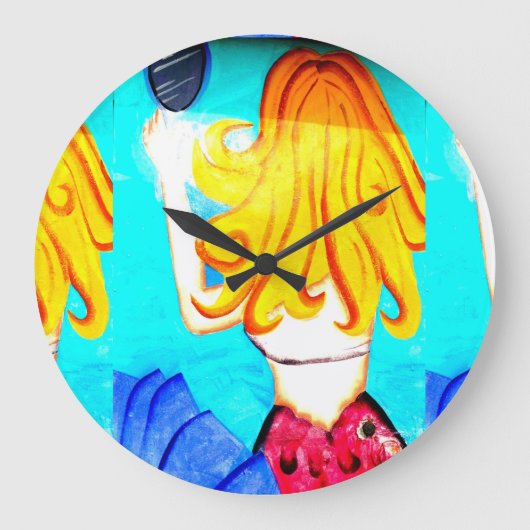 horloge blonde mermaid (Recto)