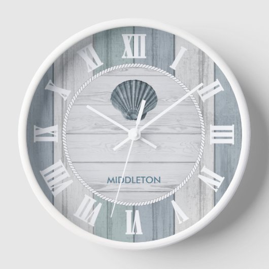 Horloge Blue Beach (Recto)