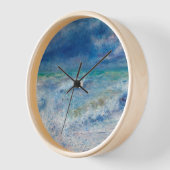 Horloge Blue Seascape par Renoir (Angle)