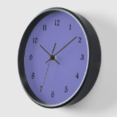 Horloge Bluebonnet bleu-violet (Angle)