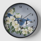 Horloge Bluejay Bird (Recto)