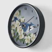 Horloge Bluejay Bird (Angle)