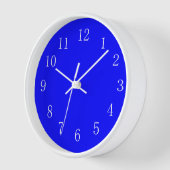 Horloge Bluest Blue Kitchen Wall Clock (Angle)