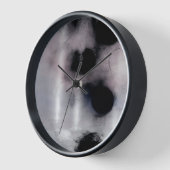 Horloge Blush Orbit Abstrait (Angle)