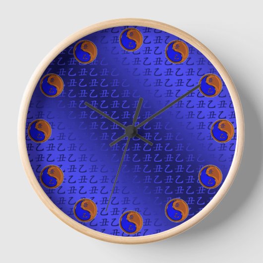 Horloge Boeuf de bois (Recto)