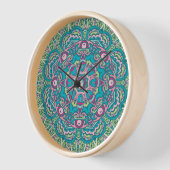 Horloge Boho Festive Mandala (Angle)