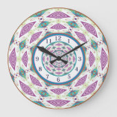 Horloge Boho Mandala (Recto)