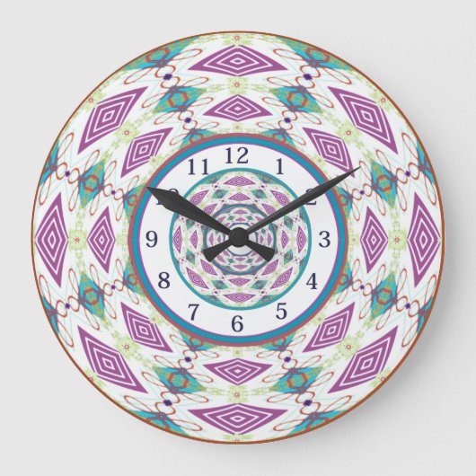 Horloge Boho Mandala (Recto)