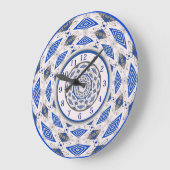 Horloge Boho Mandala (Angle)