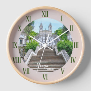 Horloge Bom Jesus de Braga Sanctuaire catholique, Portugal
