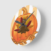 Horloge bon thanksgiving (Angle)