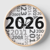Horloge Bonne année (Recto)