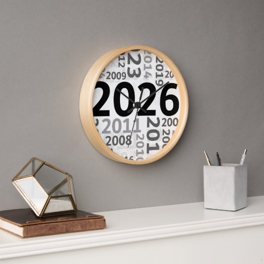Horloge Bonne année (Bureau)