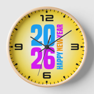 Horloge Bonne année 2026-34568