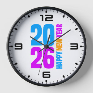 Horloge Bonne année 2026-34568