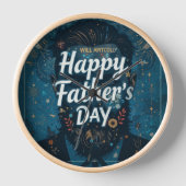 Horloge Bonne Fête des pères (Recto)