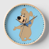 Horloge Boo Boo Bear Armoiries Large (Recto)
