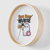 Horloge Boo Boo Infirmière En Service Classique T-Shirt (Angle)