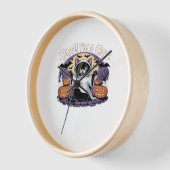 Horloge Boo Je suis un T-Shirt surdimensionné Chat (Angle)