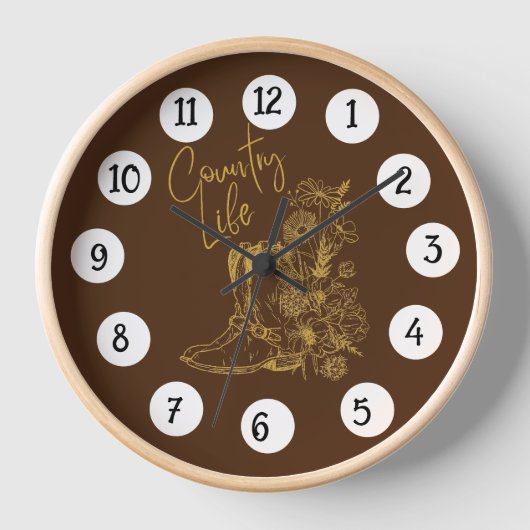 HORLOGE BOOTS DE COWGIRL (Recto)