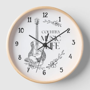 HORLOGE BOTTES DE COWGIRL