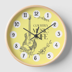 HORLOGE BOTTES DE COWGIRL