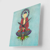 Horloge Bouddha électrique (Angle)