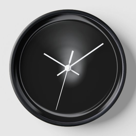 Horloge Bouton noir (Recto)